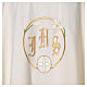 Saint Joseph chasuble, embroidered, liturgical colours, 100% polyester s5