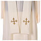 Embroidered chasuble, Saint Joseph, polyester, golden thread s9