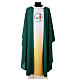 Slabbinck Gothic chasuble with 2025 Jubilee official logo, plain neckline s2