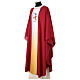 Slabbinck Gothic chasuble with 2025 Jubilee official logo, plain neckline s11