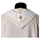 Slabbinck Gothic chasuble with 2025 Jubilee official logo, plain neckline s19