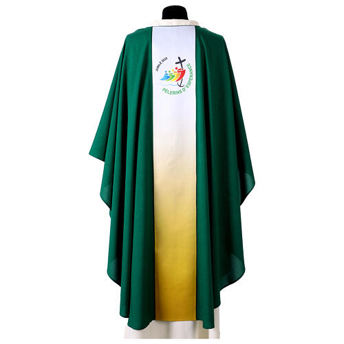 Chasuble gotique Slabbinck logo officiel en français Jubilé 2025 10