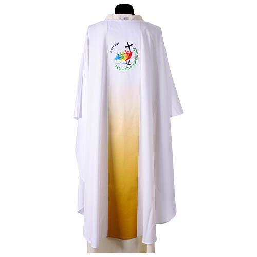 Chasuble gotique Slabbinck logo officiel en français Jubilé 2025 12