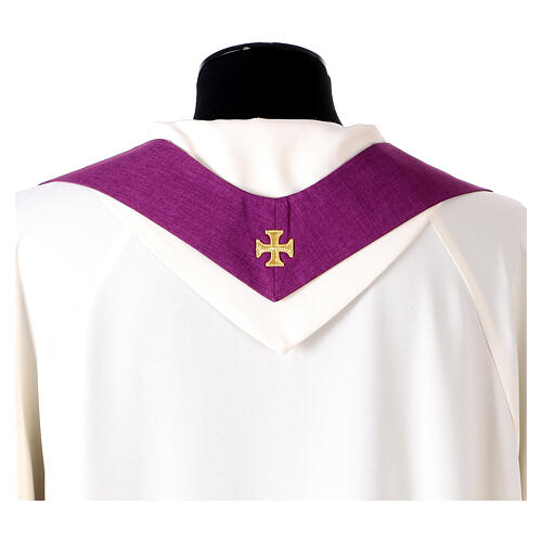 Chasuble gotique Slabbinck logo officiel en français Jubilé 2025 17