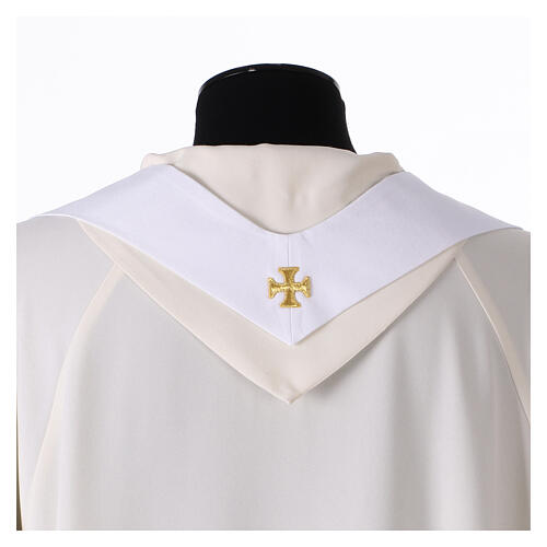 Chasuble gotique Slabbinck logo officiel en français Jubilé 2025 18