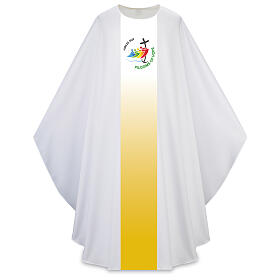 Gothic chasuble by Slabbinck with Jubilee 2025 official logo in ENG