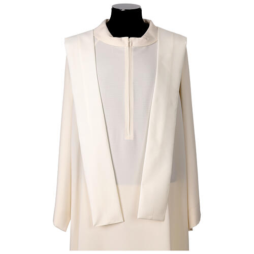 Casula creme Jubileu 2025 logótipo impresso a cores multilingue 9