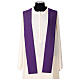 2025 Jubilee violet chasuble with multilingual printed logo in colours s9