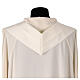 Ivory chasuble with Marian embroidery on 100% polyester sash s7