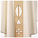 Chasuble with embroideried central band, 100% polyester, 4 colours s8