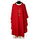 Kasel aus 100 % Polyester-Mikrofaser mit goldfarbener Stickerei – in vier liturgischen Farben s4