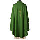 Kasel aus 100 % Polyester-Mikrofaser mit goldfarbener Stickerei – in vier liturgischen Farben s10