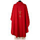 Kasel aus 100 % Polyester-Mikrofaser mit goldfarbener Stickerei – in vier liturgischen Farben s11