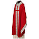 Chasuble with multicoloured band and collar, cotton and viscosa blend s10