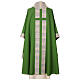 Chasuble bande centrale col multicolore mixte coton viscose s14