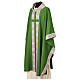 Chasuble with multicolor cotton viscose blend neck band s9