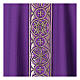 Chasuble with front and back galloon in Vatican superlight fabric s6