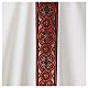 Chasuble with front and back galloon in Vatican superlight fabric s8