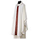 Chasuble galon avant et arrière tissu Vatican très léger s12