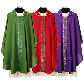 Chasuble in super-light Vatican fabric front and back