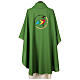 Chasuble Jubilee 2025 Latin embroidered logo Vatican fabric 4 colors s14