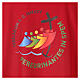 Casulla Jubileo 2025 tejido Vatican logotipo impreso 4 colores s4