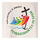 Casulla Jubileo 2025 tejido Vatican logotipo impreso 4 colores s6