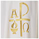 Chasuble Embroidery, Peace, Alpha and Omega s20