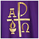 Chasuble Embroidery, Peace, Alpha and Omega s22