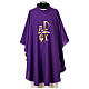 Chasuble broderie Paix Alpha et Oméga s8