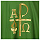 Chasuble Embroidered Peace Alpha and Omega s3