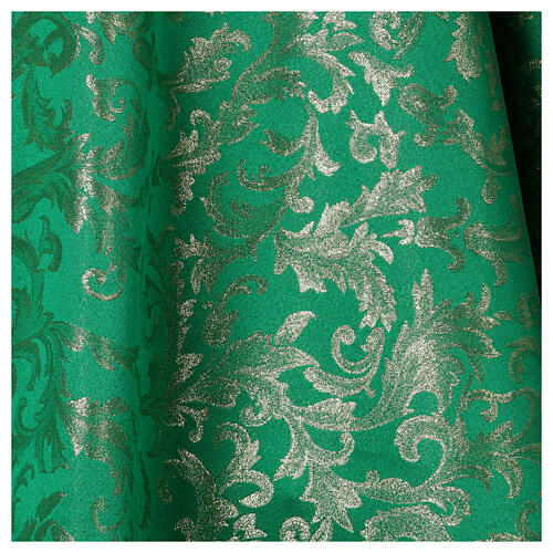 Damask lurex chasuble with galloon 4