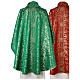 Damask lurex chasuble with galloon s14