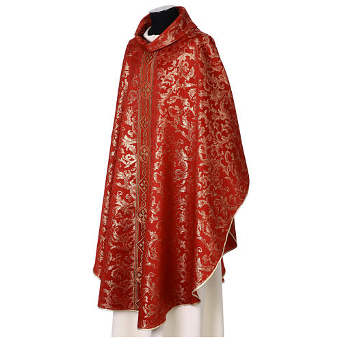 Casula damasco Lurex con gallone 5