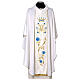Silk Marian chasuble with embroidered stole s1