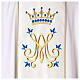 Silk Marian chasuble with embroidered stole s2