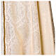 Ivory damask chasuble with Sacred Heart of Mary on the galloon s6