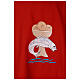 Chasuble with bread and fish embroidery, Alpha and Omega on the back s6