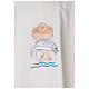 Chasuble with bread and fish embroidery, Alpha and Omega on the back s9