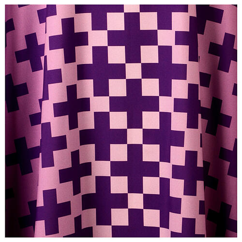 Modern chasuble print with crosses Vebi Confezioni 9