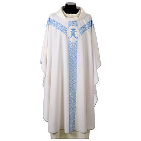 Marian chasuble with digital print by Vebi Confezioni