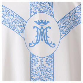 Marian chasuble with digital print by Vebi Confezioni