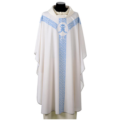 Marian chasuble with digital print by Vebi Confezioni 1