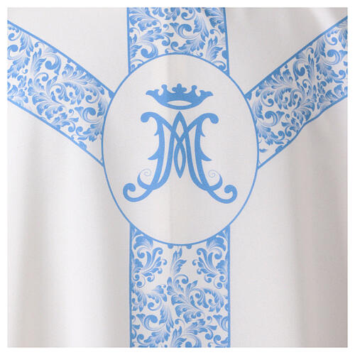 Marian chasuble with digital print by Vebi Confezioni 2