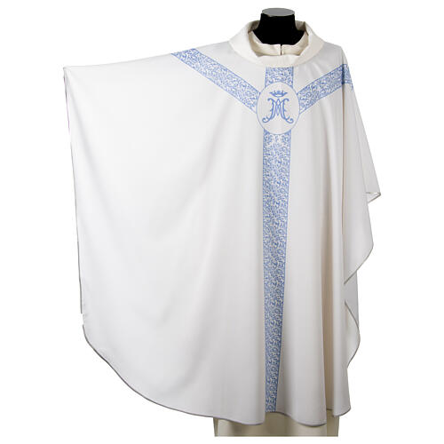 Marian chasuble with digital print by Vebi Confezioni 3