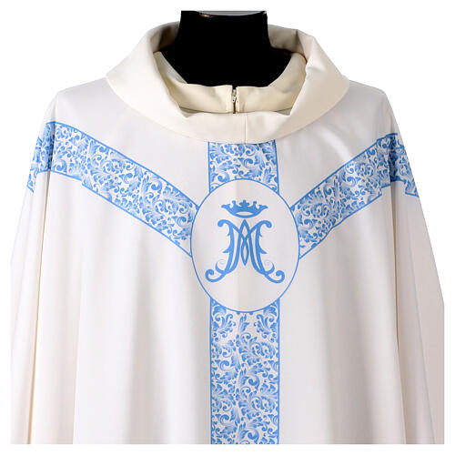 Marian chasuble with digital print by Vebi Confezioni 4