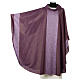 Chasuble in pure wool with exquisite finish by Vebi Confezioni s10