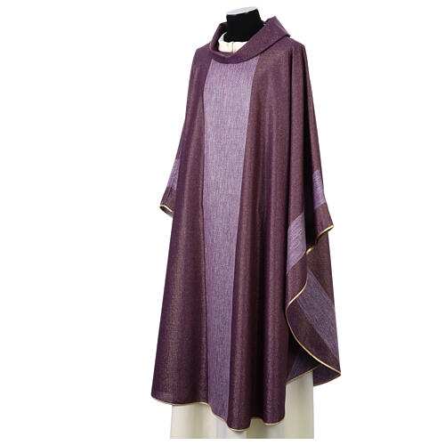 Chasuble en pure laine avec finitions précieuses Vebi Confezioni 10