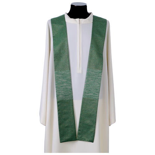 Chasuble en pure laine avec finitions précieuses Vebi Confezioni 12