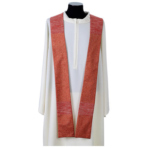 Chasuble en pure laine avec finitions précieuses Vebi Confezioni 13